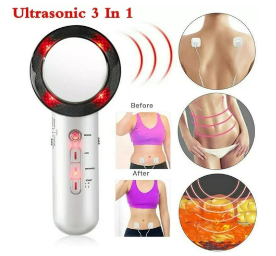 Masajeador Ultrasonido 3 en 1