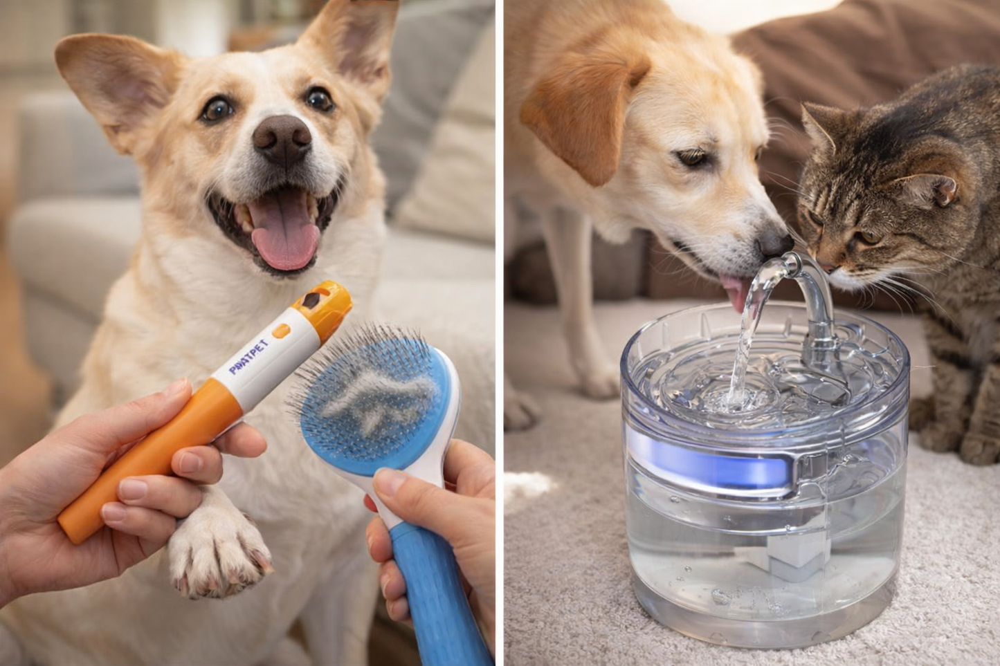 Combo Premium de Cuidado para Perros y Gatos