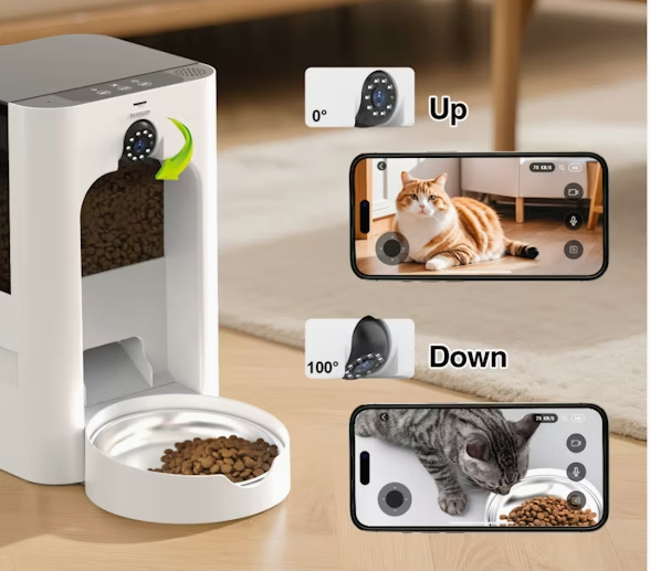 Alimentador Automático Inteligente con Cámara HD 2K