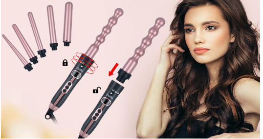 Rizador 6 en 1, juego Profesional