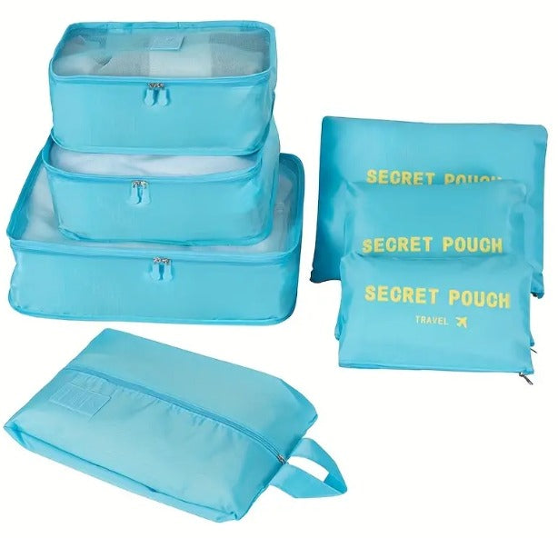 Bolsas viajeras x 7 piezas