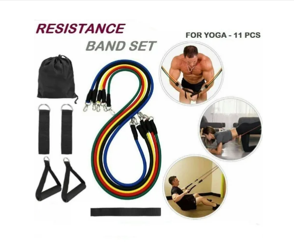 Set de Bandas de Resistencia (11 Piezas)