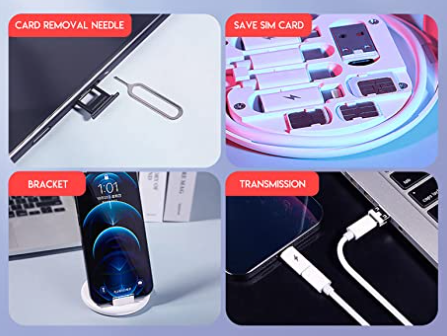 kit de cables de almacenamiento portátil