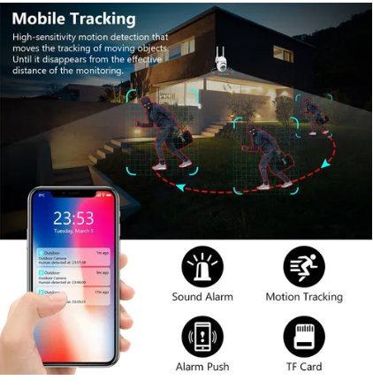 Camara Robotica interior y exterior Impermeable IP66