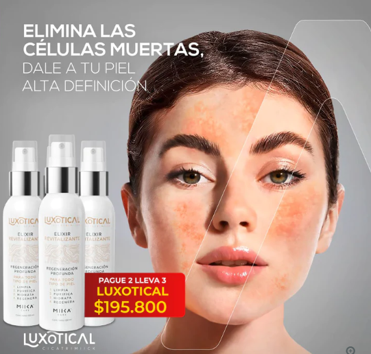 LUXOTICAL 🧖♀️ Elixir Facial Revitalizante (Todo Tipo de Piel)