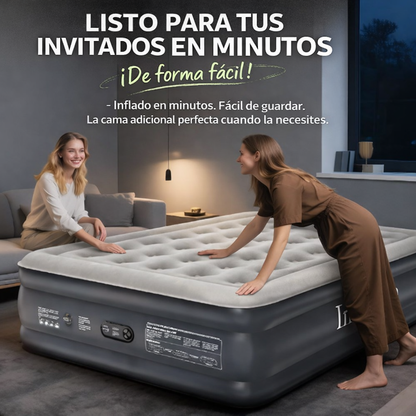 Colchón Inflable con bomba integrada