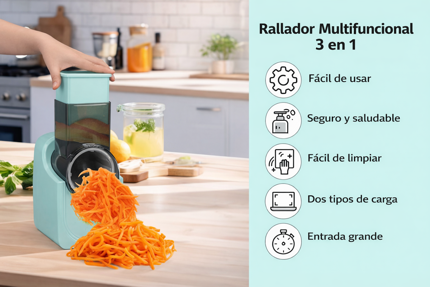 cortadora eléctrica multifuncional