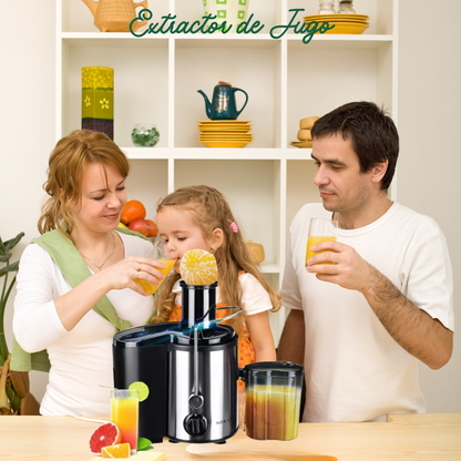 Extractor de Jugos Automático  Frutas y Verduras