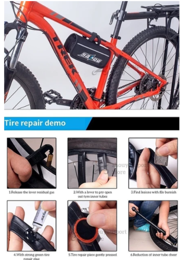 Kit De Herramientas Para Bicicleta 16 Piezas