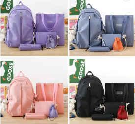 BOLSO MULTIFUNCIONAL 5 PIEZAS