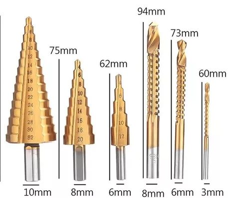 SET DE BROCAS TITAN X6