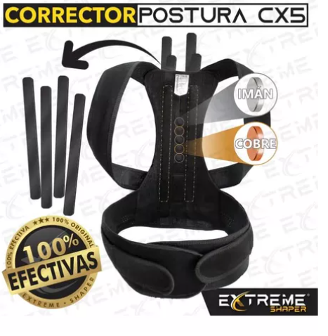 corrector de postura extreme shaper original cx5