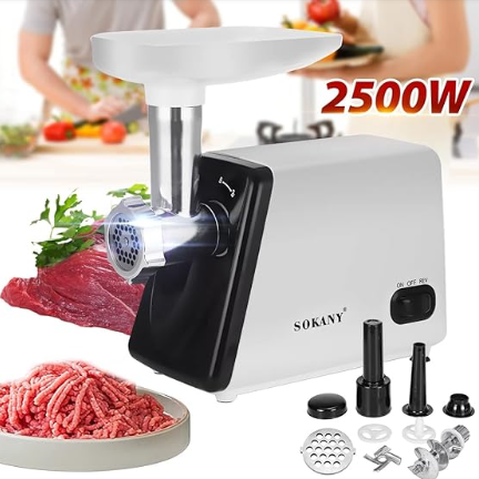 Molino de carne eléctrico Sokany