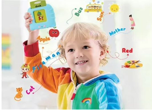 Tarjetas flash parlantes inteligentes para niños