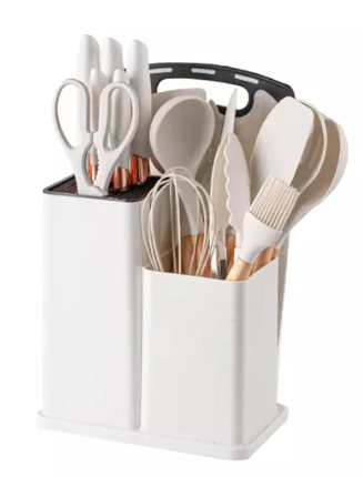 Set de utensilios de 19 piezas para cocina