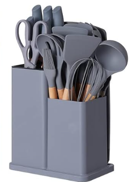 Set de utensilios de 19 piezas para cocina