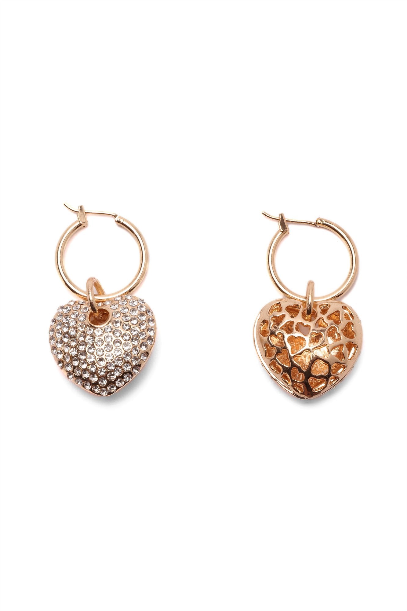 Pendientes de aro Bling My Heart - Oro