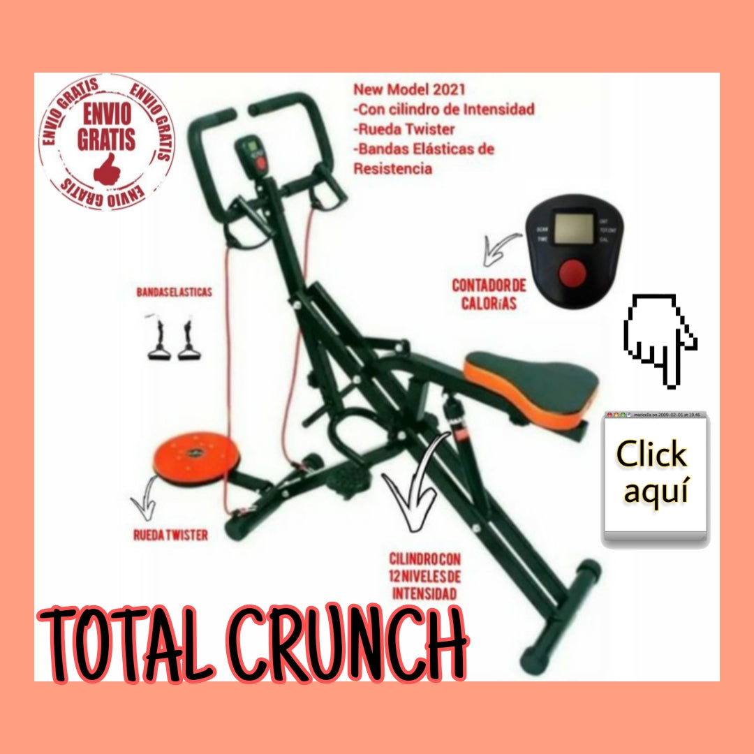 MAQUINA TOTAL CRUNCH - PuertoShopping
