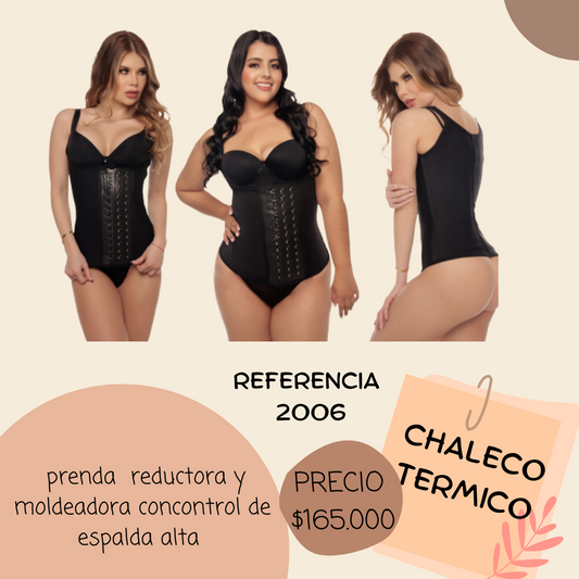 💁‍♀️💁‍♀️ Chaleco Reductor  referencia 2006  😍😍