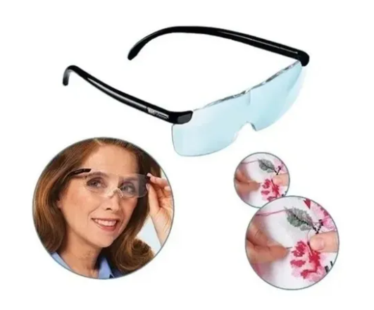 Gafas de aumento Lupa Luz Led