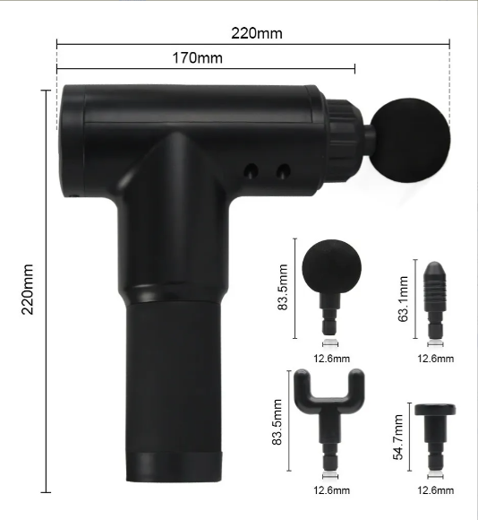 💆‍♀💆‍♂ ESPECTACULAR MASAJEADOR FASCIAL GUN 💆‍♀💆‍♂