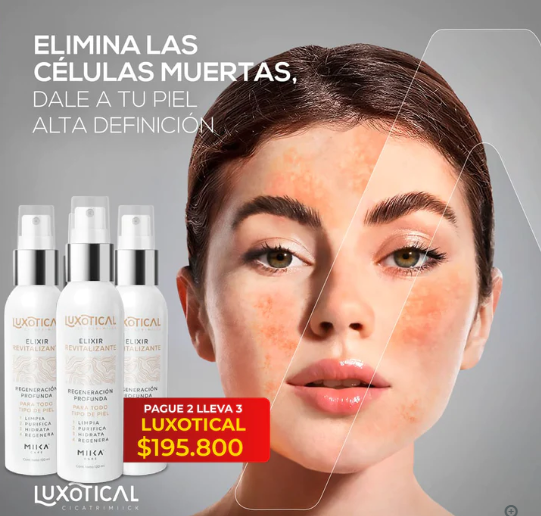 LUXOTICAL 🧖‍♀️ Elixir Facial Revitalizante (Todo Tipo de Piel)